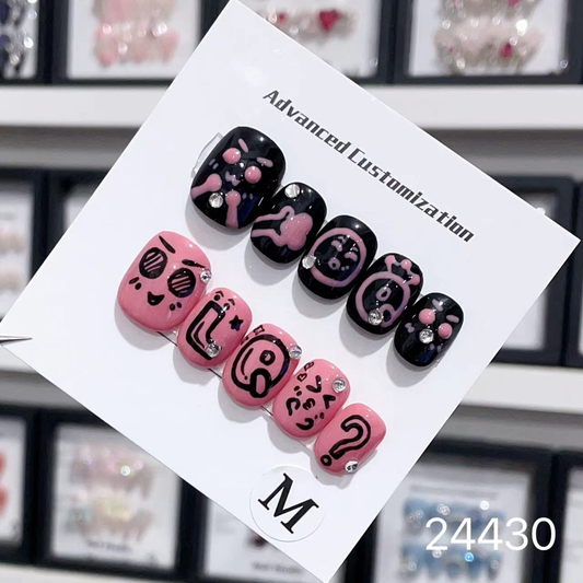 Blackpink Meme Nails